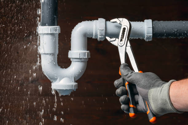 Professional Sewer Line Repair technician working in Huntingtown, MD